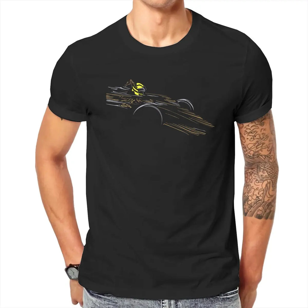 T-Shirt Ayrton Senna Minimal Edition | Racing Legend Tee
