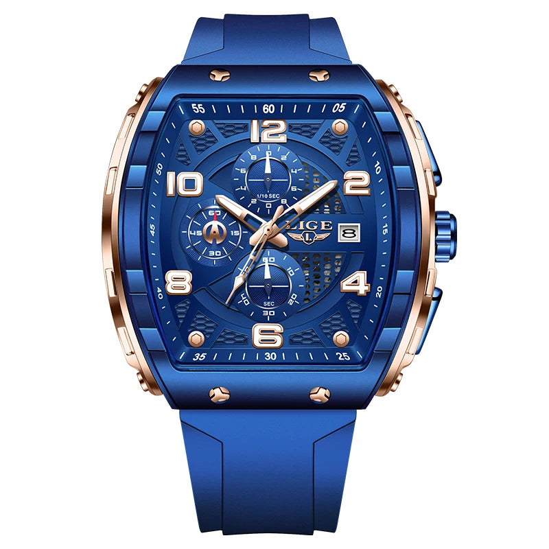Herrenuhr Luxus Quadratisch Chronograph Wasserdicht – TORQUE Edition