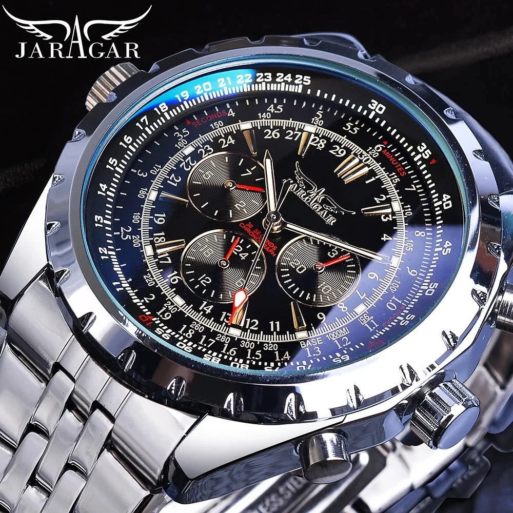 Mechanische Armbanduhr TORQUE – Pilot Jaragar Edition