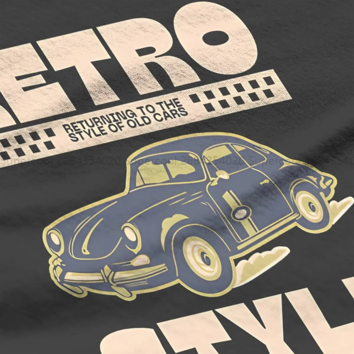 T-SHIRT RETRO STYLE FEMME