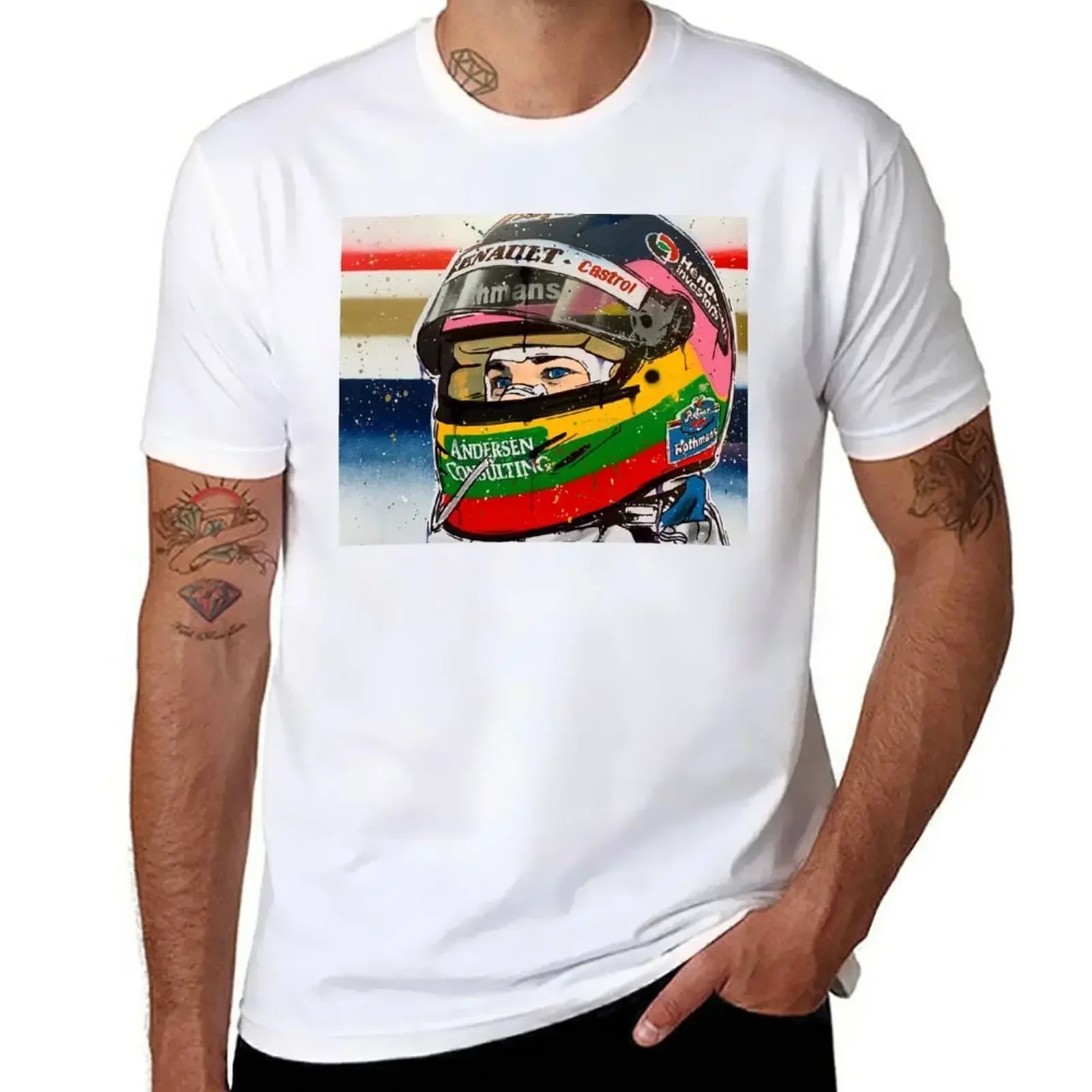 Jacques Villeneuve Williams F1 Vintage T-Shirt