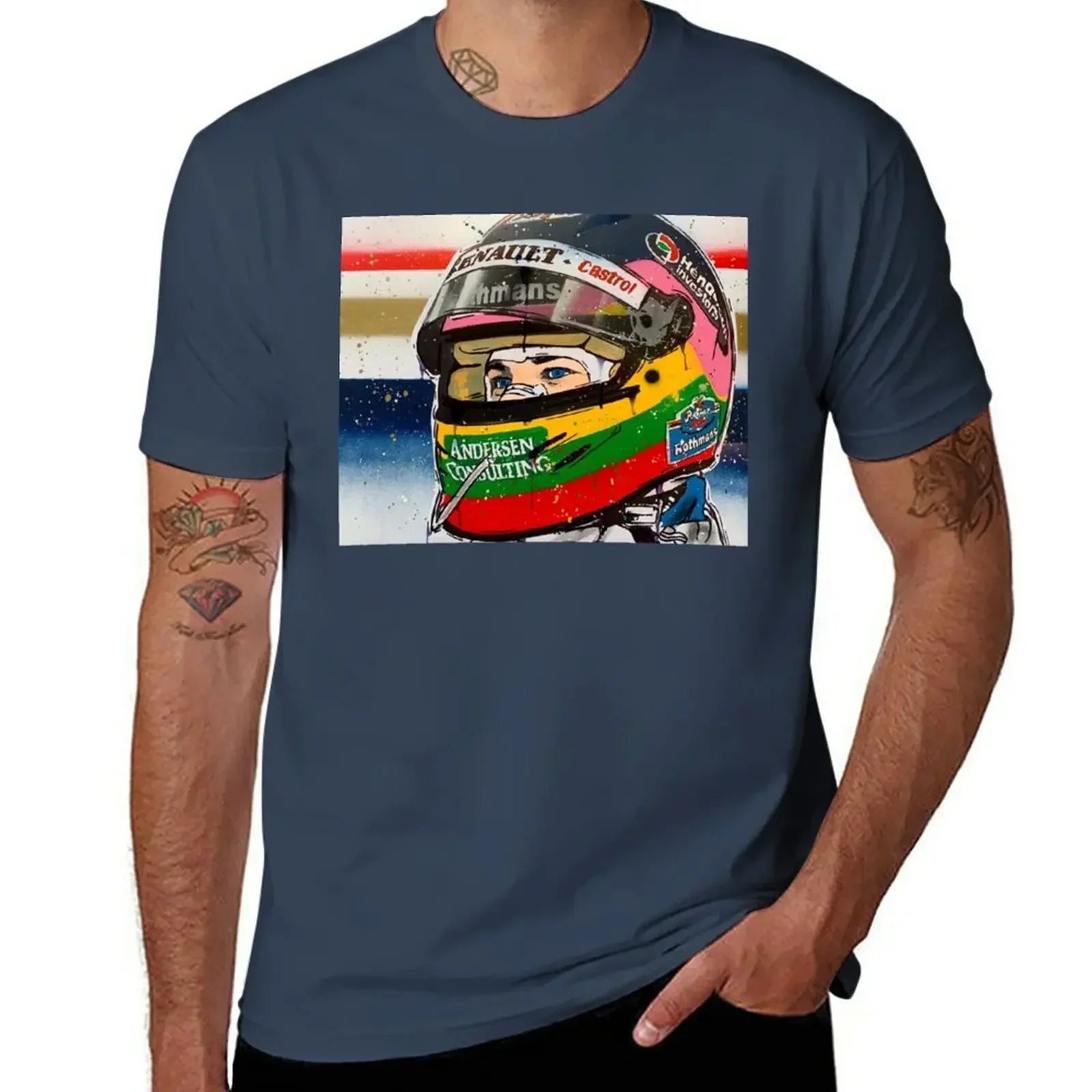 Jacques Villeneuve Williams F1 Vintage T-Shirt