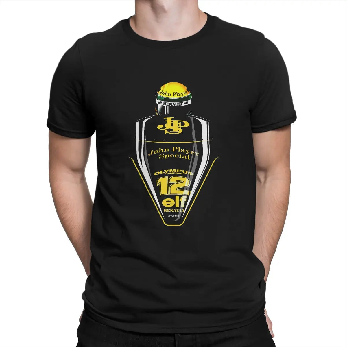 T-Shirt Lotus Renault JPS 97T Ayrton Senna | Heritage Racing Edition
