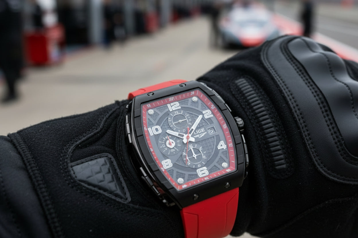 Herrenuhr Luxus Quadratisch Chronograph Wasserdicht – TORQUE Edition