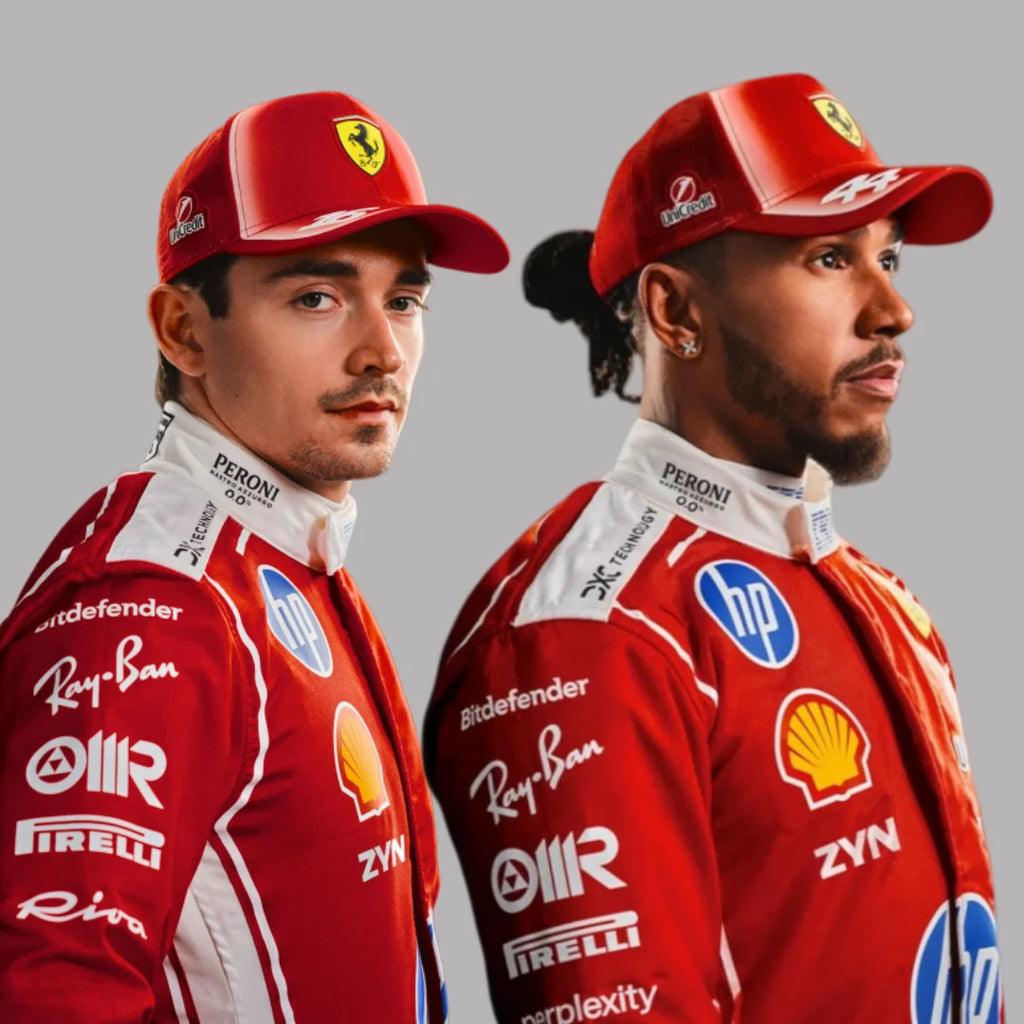 Casquette Ferrari F1 Team – Leclerc & Hamilton Edition