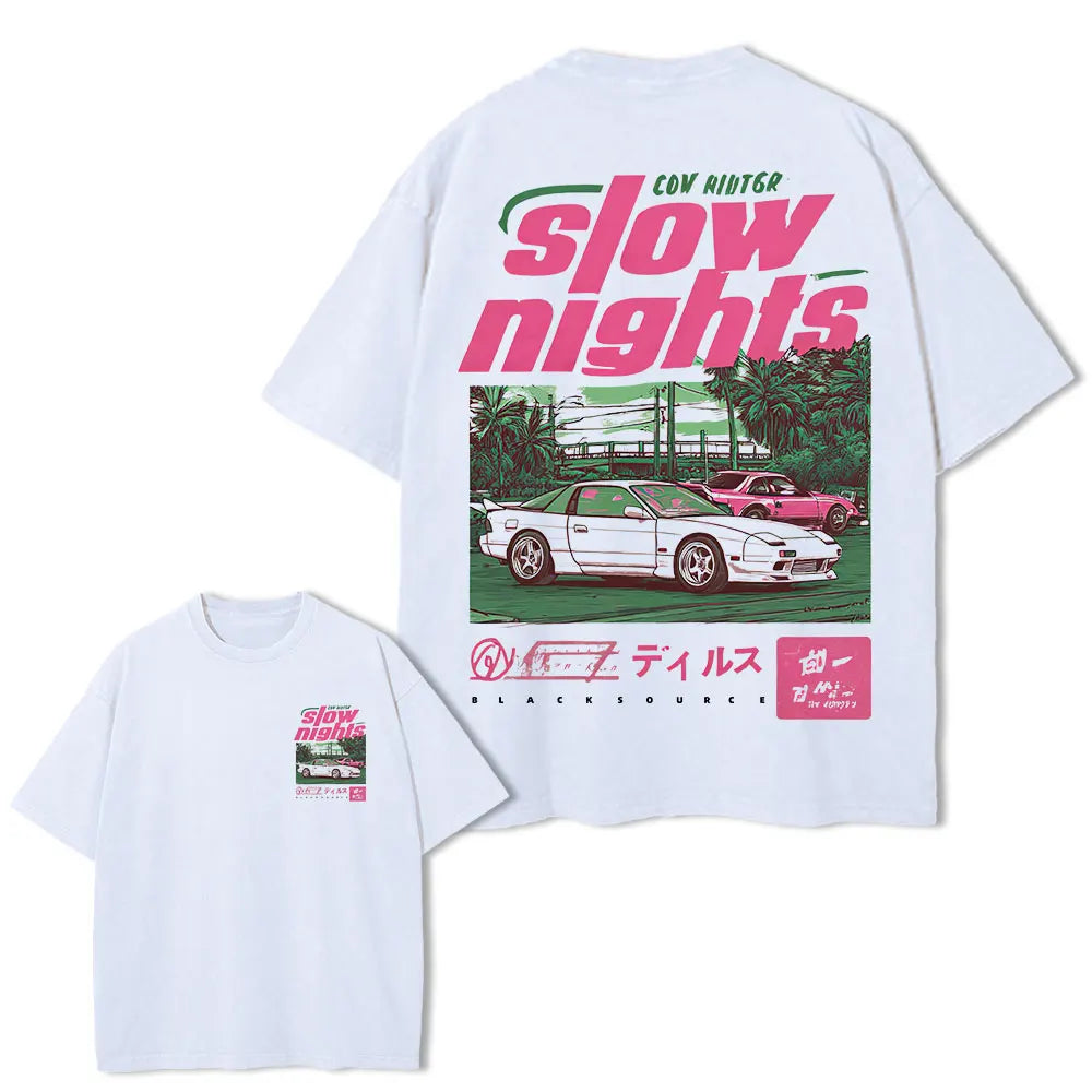T-SHIRT JDM SLOW NIGHT
