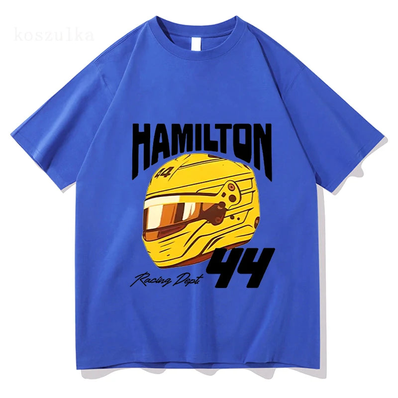 T-Shirt Racing Helmet 44™ | Streetwear Motorsport Champion