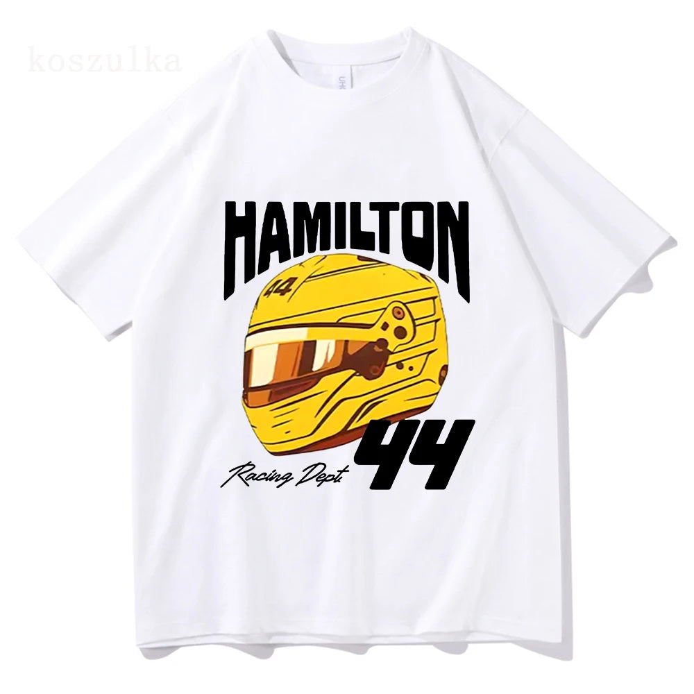 T-Shirt Racing Helmet 44™ | Streetwear Motorsport Champion