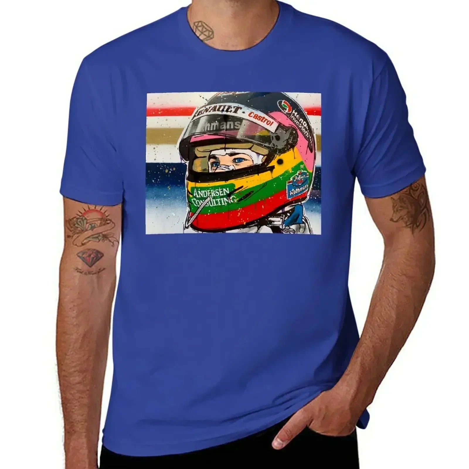 Jacques Villeneuve Williams F1 Vintage T-Shirt