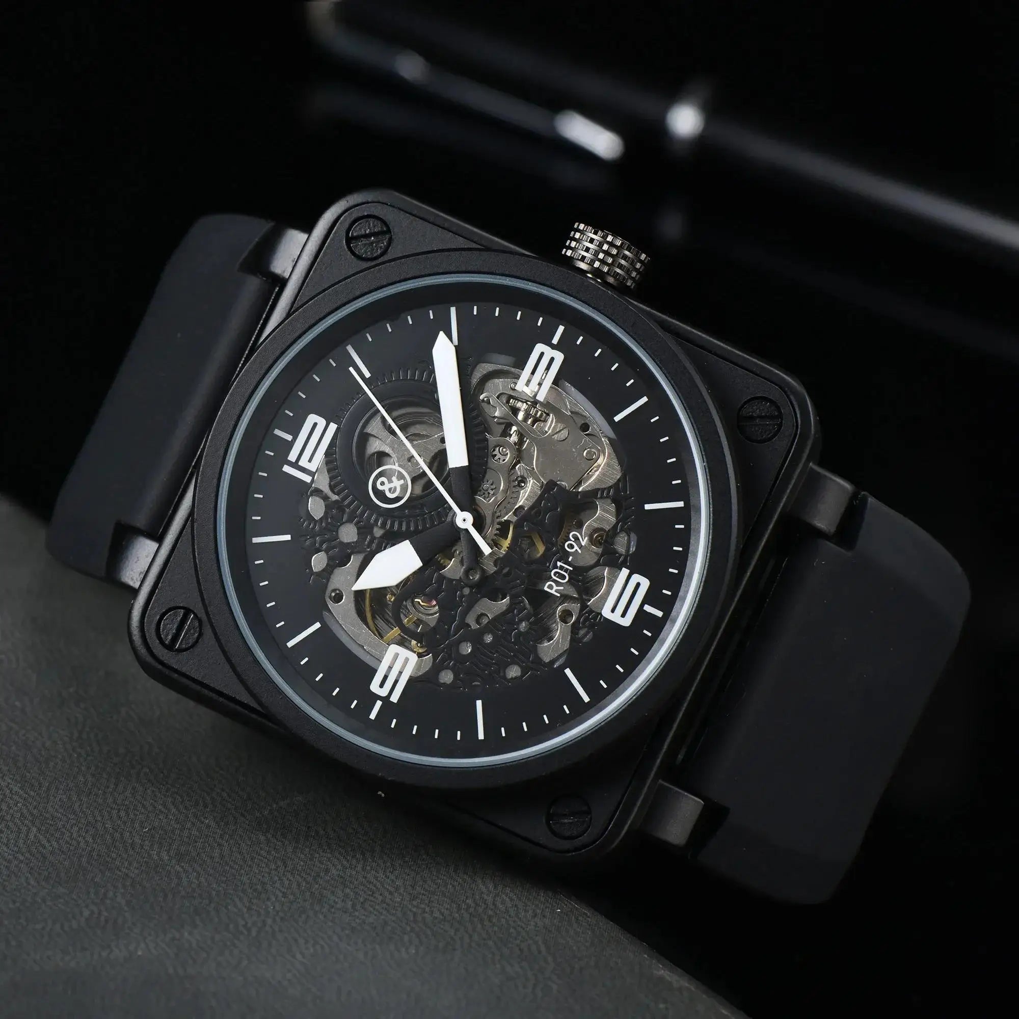 Mechanische Armbanduhr TORQUE – Black Racing Evoluzione